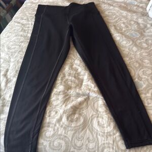 Victoria's Secret Black Cropped Leggings